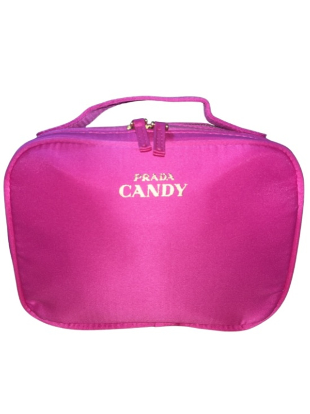 Authentic Prada Candy Pink Vanity
Case Cosmetic Bag NWOT